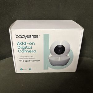 Babysense Add-on Digital Camera V43 Split-Screen Video Baby Monitor
